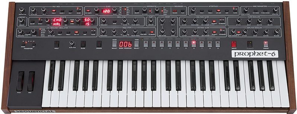 Аналоговый синтезатор Sequential Prophet-6 Keyboard