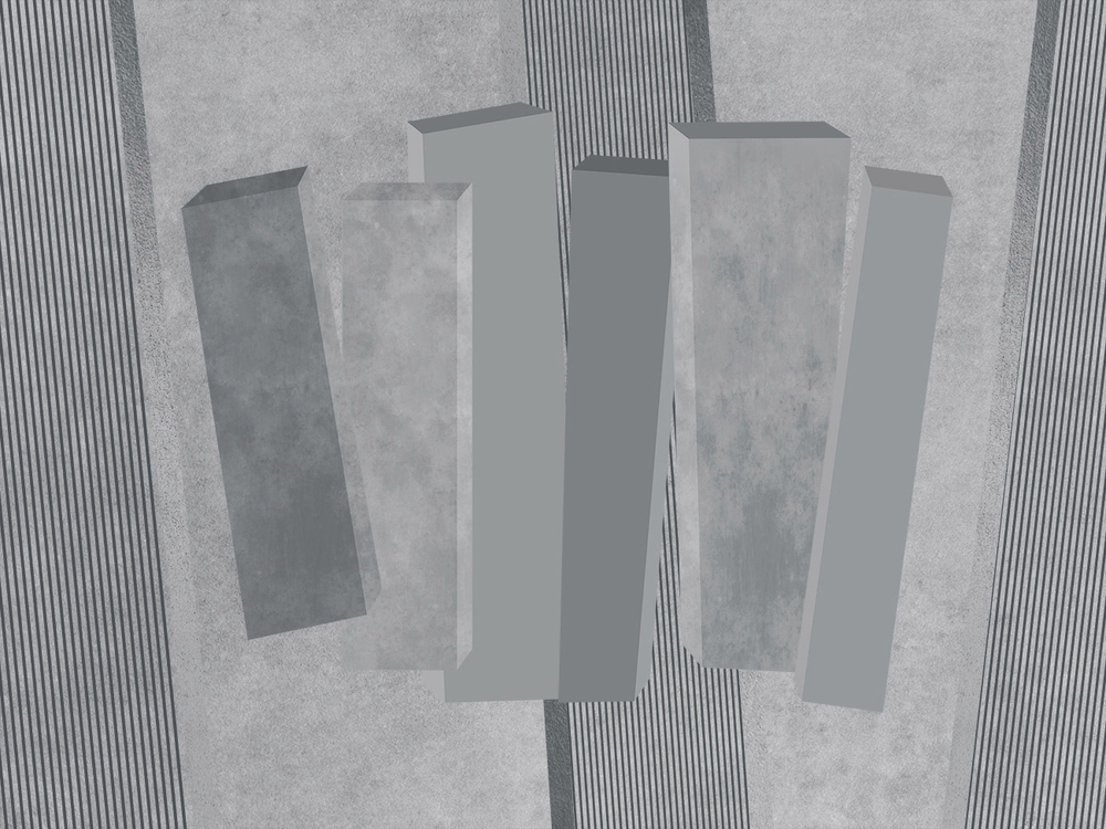 Дизайнерские обои Wall Street Deco-3d