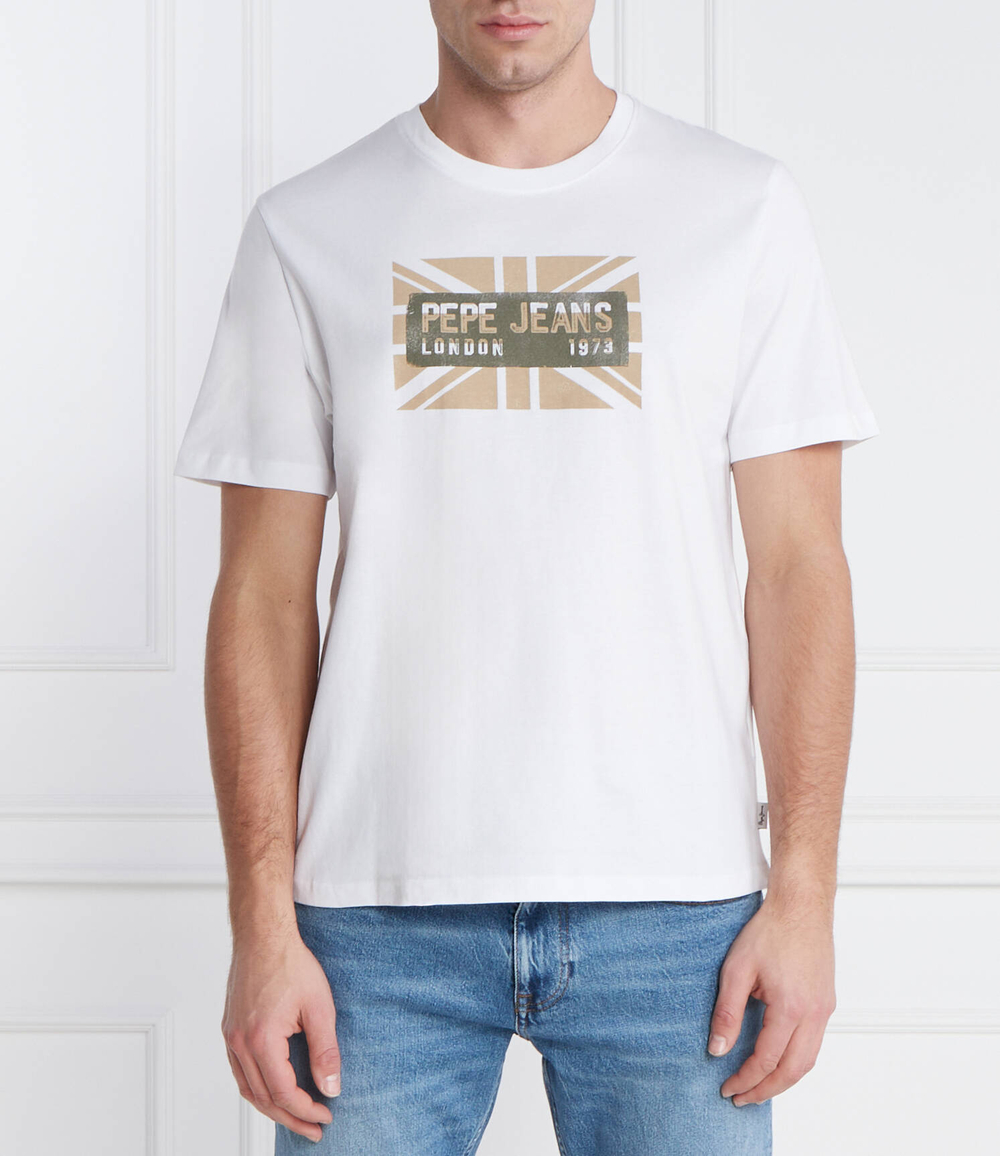 Футболка credick Pepe Jeans London - белый(PM509232)