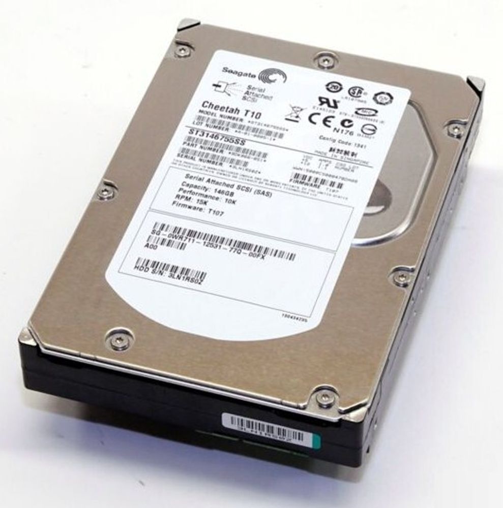 Жесткий диск Seagate Cheetah T10 146Gb (U300/15000/16Mb) SAS 3,5" 9DK066-051
