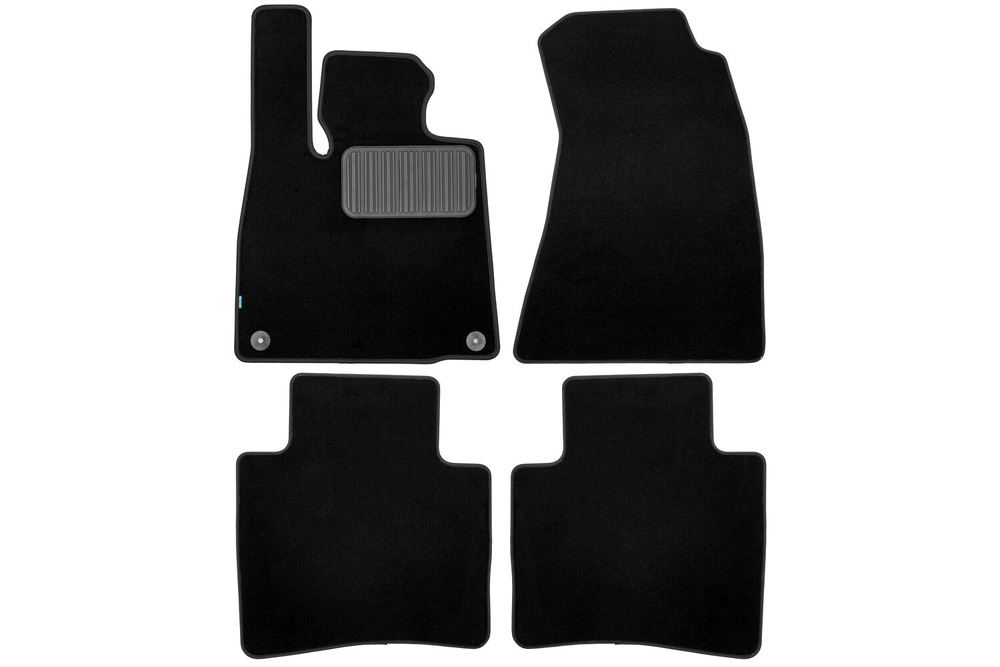 Коврики в салон для HONGQI H9 2022- седан, 4шт (текстиль) KLEVER0511600322110KH