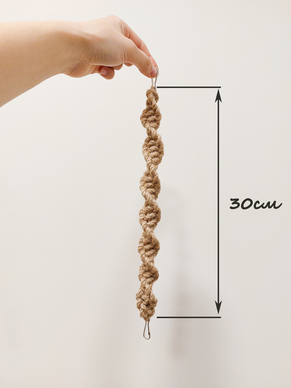 Канат джутовый для попугаев 30см