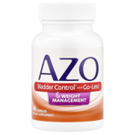 AZO, Bladder Control® с функцией Go-Less® и контролем веса, 48 капсул