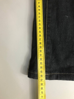 Джинсы с акцентными карманами, визуально 44 размер