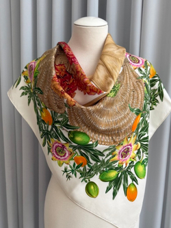 Платок Passiflores Hermes