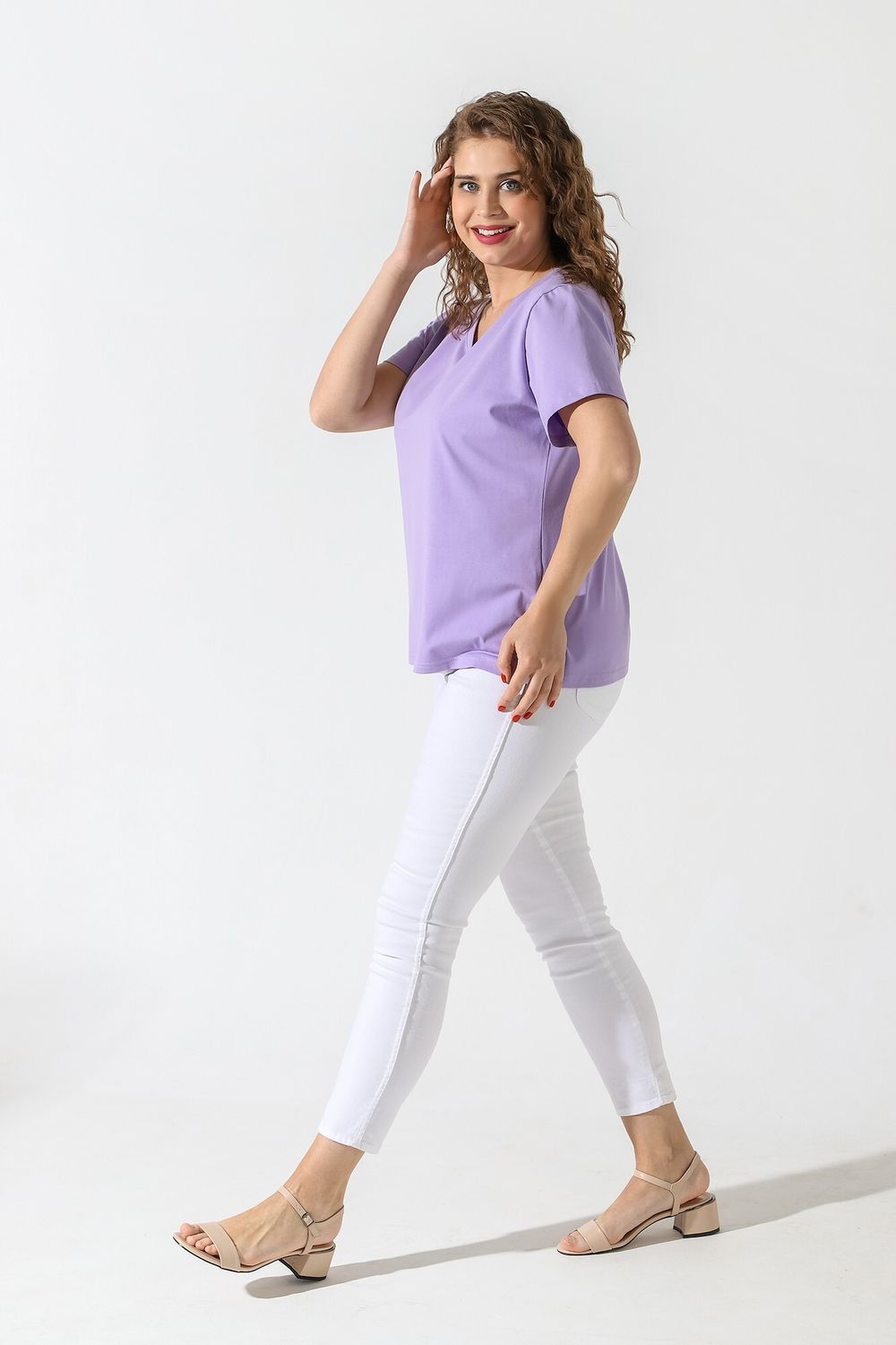 Футболка Базис-5 Виотекс СИРЕНЕВЫЙ