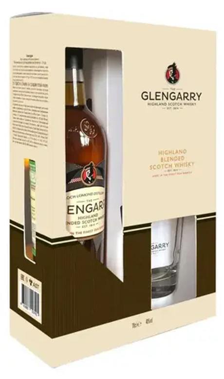 Виски Глен Гэрри+ стакан в п/у