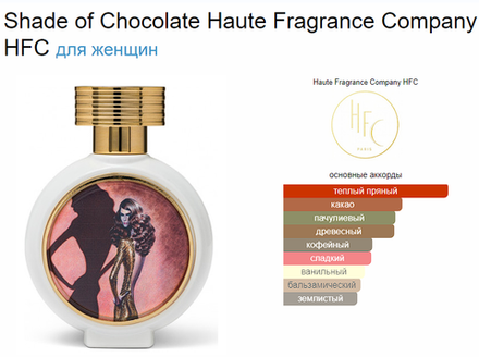 HFC Shade Of Chocolate 75 ml (duty free парфюмерия)