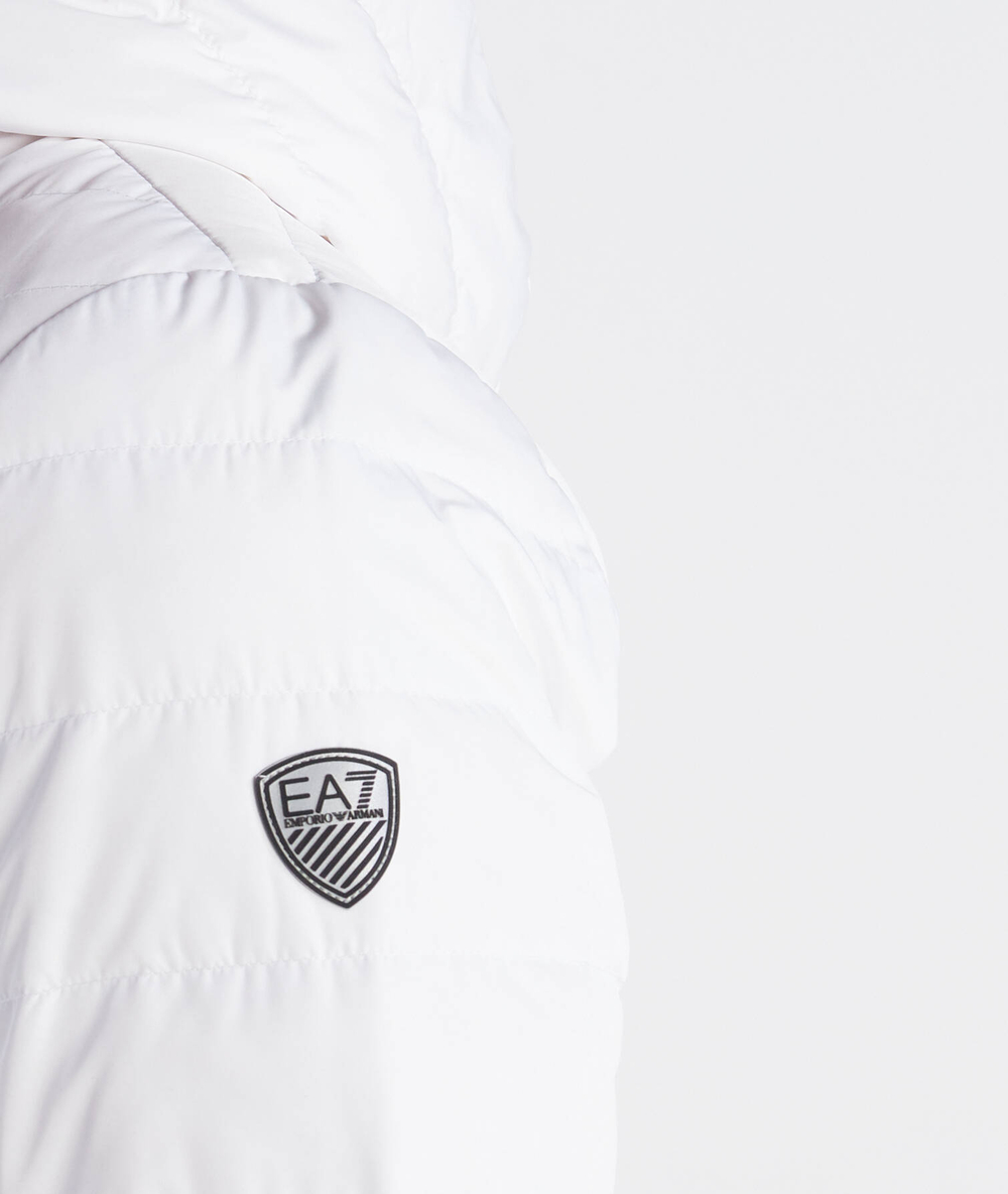 Пуховая куртка EA7 - белый(8NPB14 PNE1Z)
