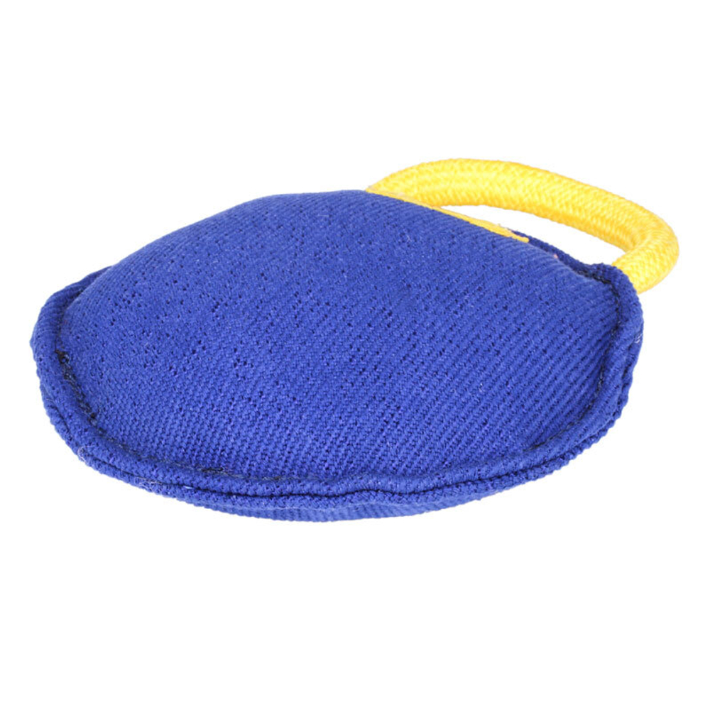 FORDOGTRAINERS Игрушка ухватка из french linen (синтетика) с ручкой «Fair game», 20*20 см