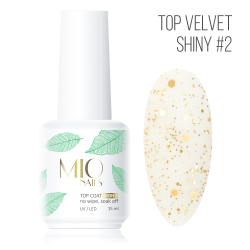 Топ MIO NAILS матовый Velvet Shiny № 2, 15 мл