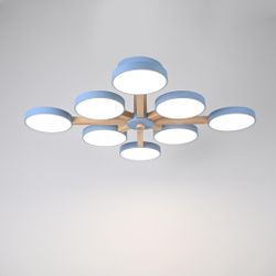 Потолочная Люстра Turna L8 Blue By Imperiumloft