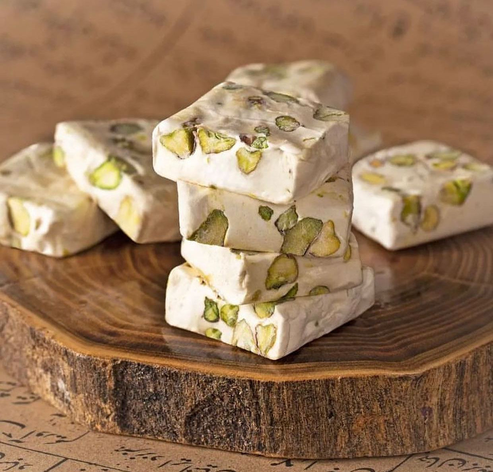 Иранский гяз Кермани экстра фисташки 42% 450 гр 181220277 Иран