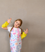 Фартук для творчества с застёжкой фастекс. Феерия красок