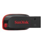 Флеш-диск 16 GB, SANDISK Cruzer Blade, USB 2.0, черный, SDCZ50-016G-B35