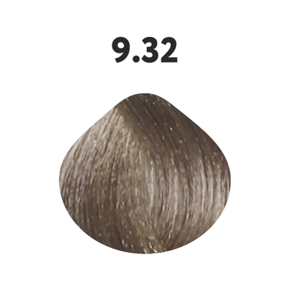 9.32 крем-краска KAARAL Baco Color Collection очень светлый золотисто-фиолетовый блондин - 100 мл.