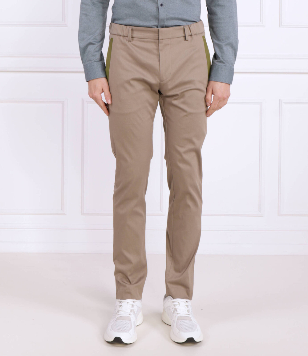 чиносы t_rogan BOSS GREEN - хаки(50472352)