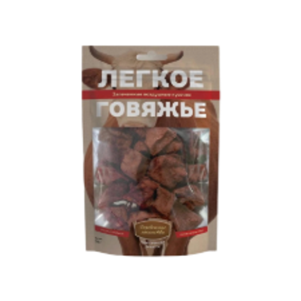 Легкое говяжье для собак Деревенские Лакомства 0,050кг