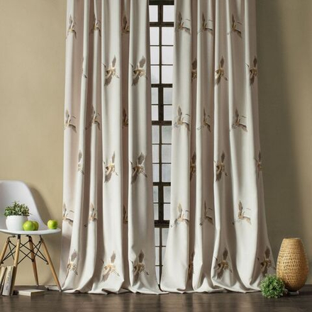 Шторы АННКА (арт. BL01-295-01) - (145х270)х2 см. - кремовые