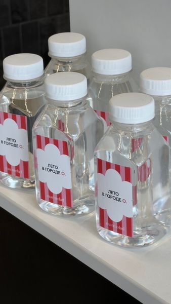 Вода для гостей в каждом магазине Marmelad