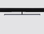 Светильник светодиодный для шинопровода Magnetic 220V GL1361 BK черный IP20 12W 3000K-6400K 120° 608*25*110