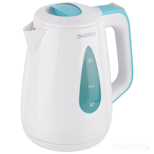 Чайник Energy E-214 бело-голубой (153118)