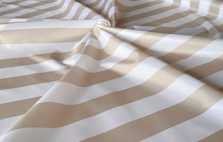 Тентовая ткань Оксфорд 240ПУ полоса бежевая