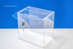Ящик для анкет 300х200х300 из оргстекла 3 мм прозрачный