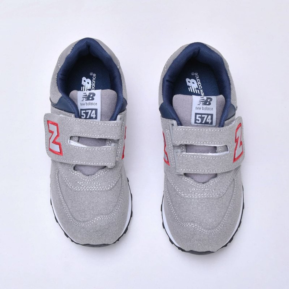 Кроссовки детские New Balance 574 цвет серый арт 1267
