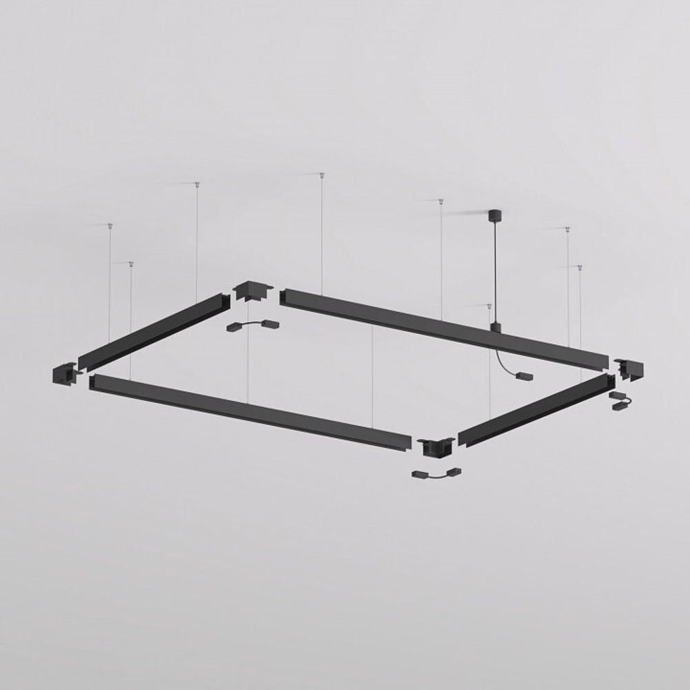 Токопровод концевой Denkirs SMART Base TR2124-BK