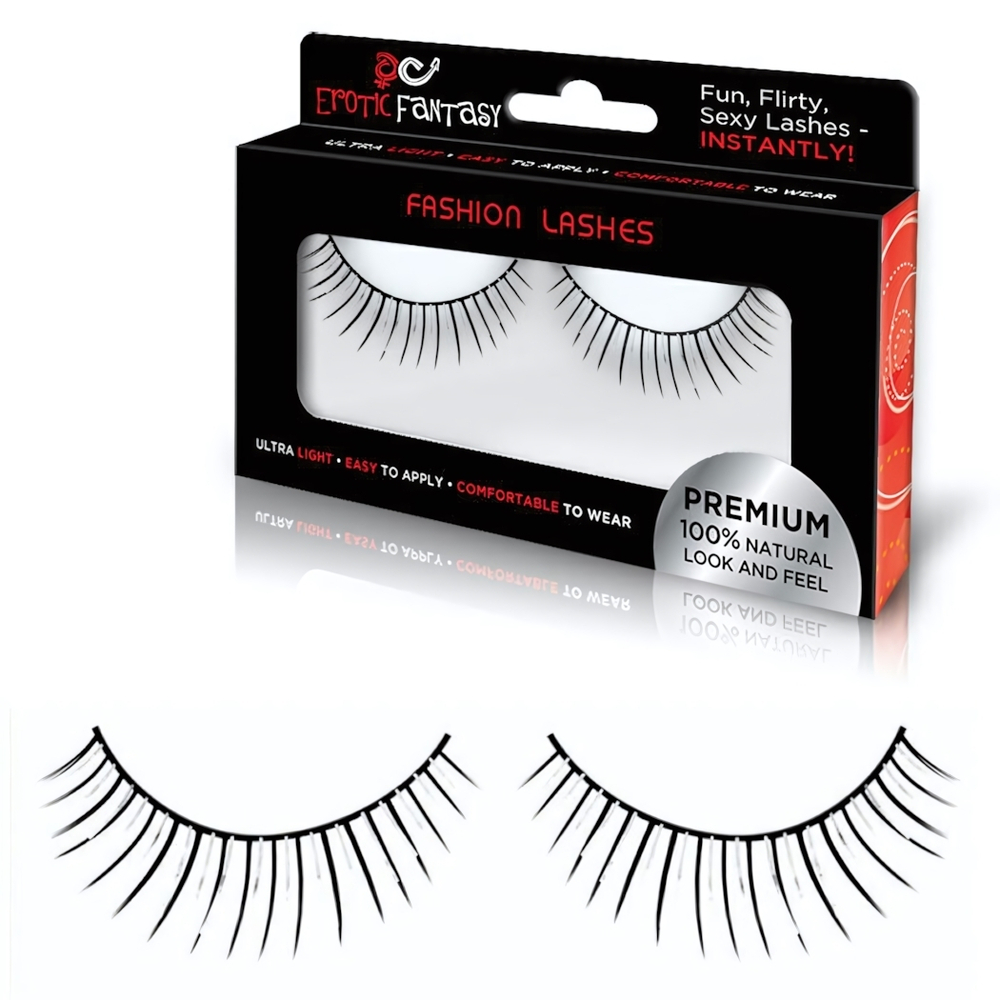 Черно-серебристые накладные ресницы Midnight Bliss (Цвет: черный)