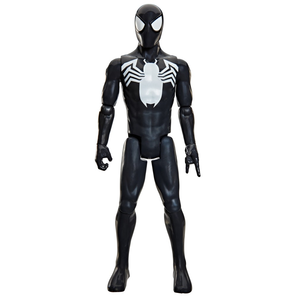 Hasbro MARVEL Spider-Man - Фигурка Черного Костюма Человек-паук 30 см Titan Series G2860