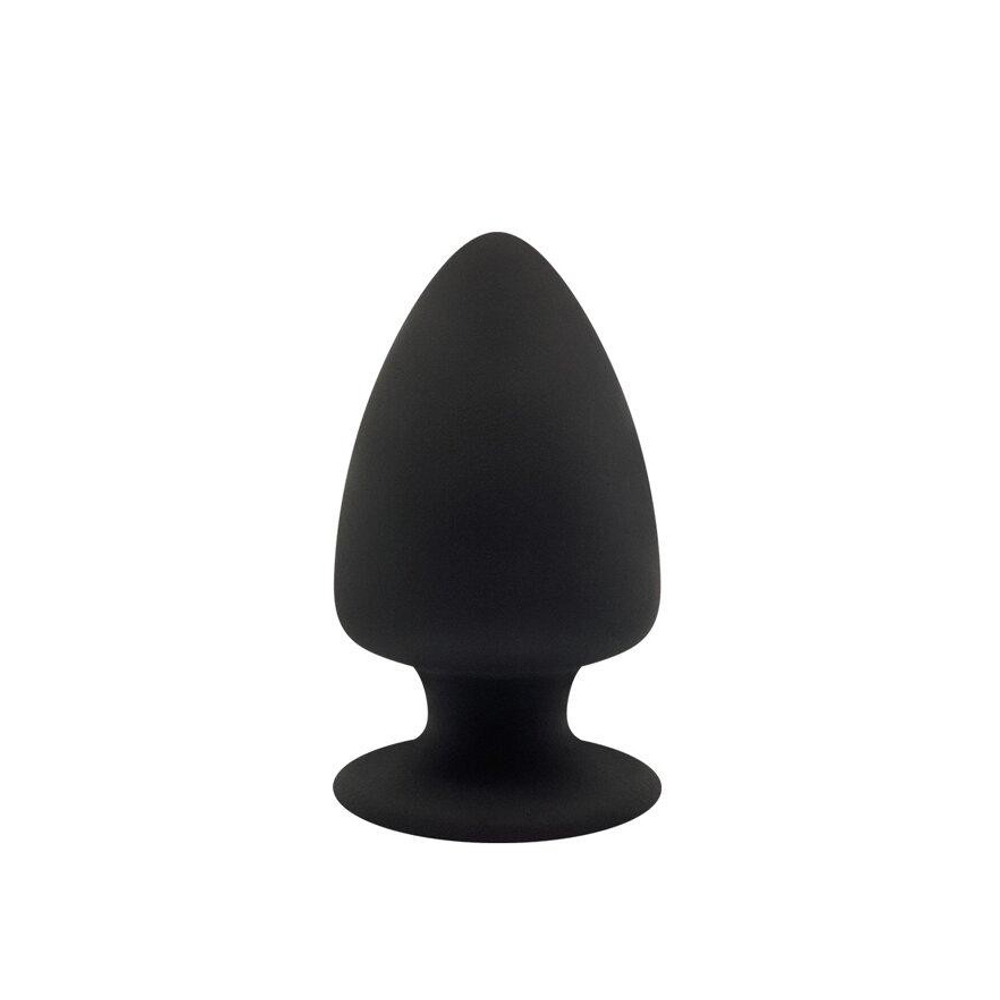 Анальная втулка SILEXD Plug Model 1, черный, XS