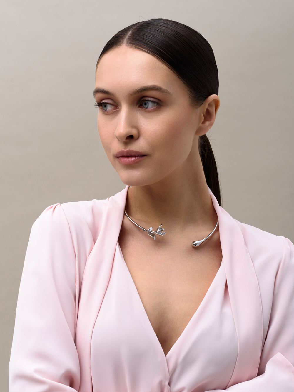 Обруч "Crocus" Silver