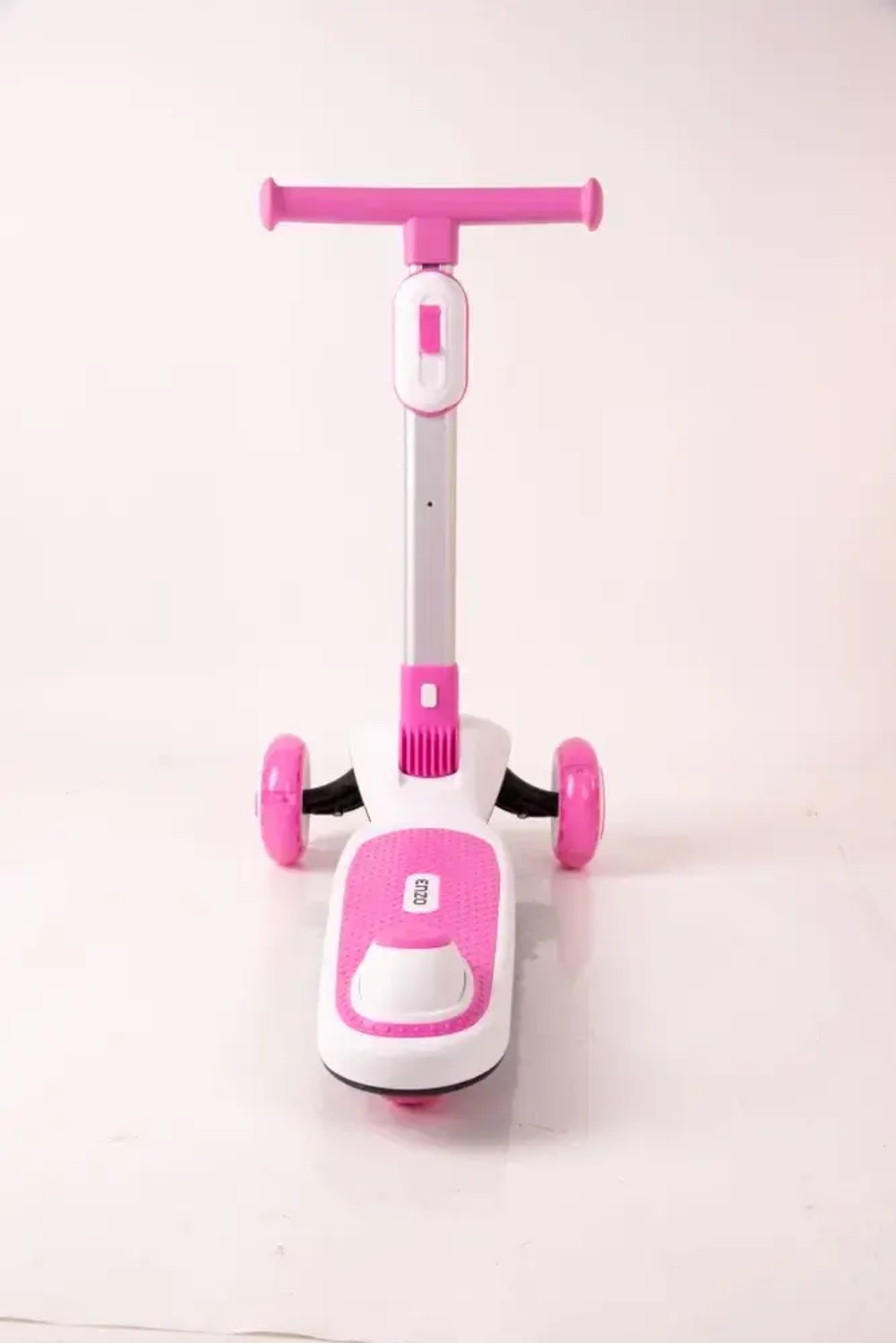 Самокат ТТ Enzo pink 1/4 розовый