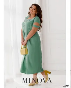 Платье 8-290-оливка Minova