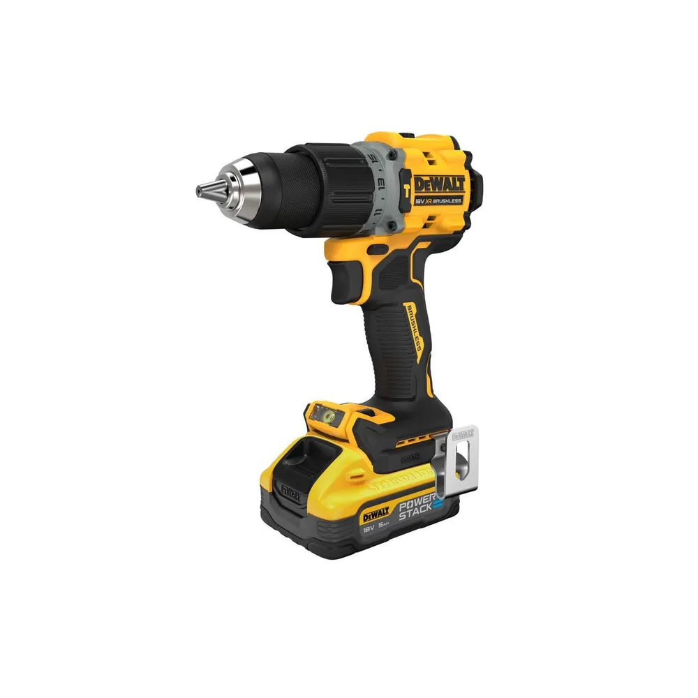 Дрель-шуруповерт DeWalt DCD805H2T аккум. патрон:быстрозажимной (кейс в комплекте)