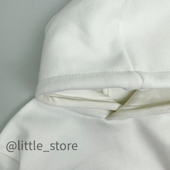 Комплект из футера с начесом "Bright" Молоко