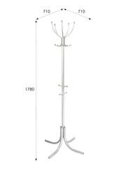 Вешалка напольная М 10 металлик