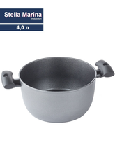 Кастрюля без крышки TVS STELLA MARINA INDUCTION SM -5124, 24 см