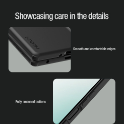 Чехол покрытый мягким жидким силиконом от Nillkin для Samsung Galaxy Fold 7, серия Flex Pure Fold Case (в комплекте перо S Pen)