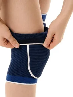 Наколенник волейбольный, взрослый (пара 2 шт), цвет синий