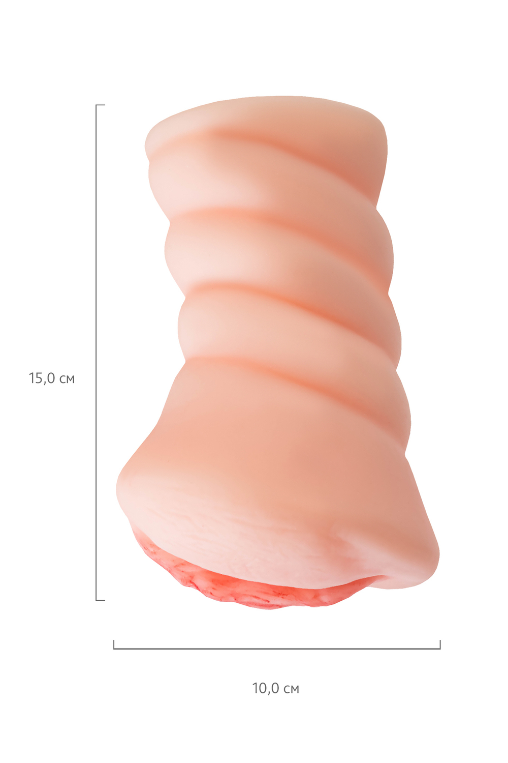 Мастурбатор самолубрицирующийся Juicy Pussy by TOYFA Wet Kat, TPE, телесный, 15 см