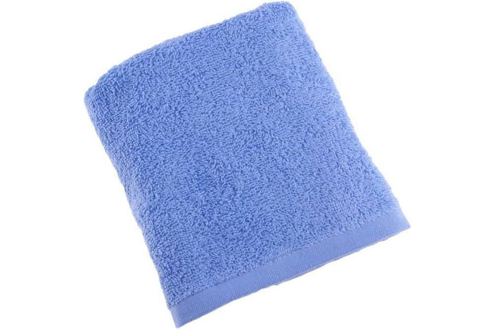 Полотенце махровое ADT 40х70 (400г/м.кв.) синее