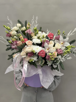 Шляпная коробка Холодное сердце