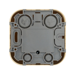 Розетка TV (телевизионная) "звезда" IP20 дерево Quteo Legrand