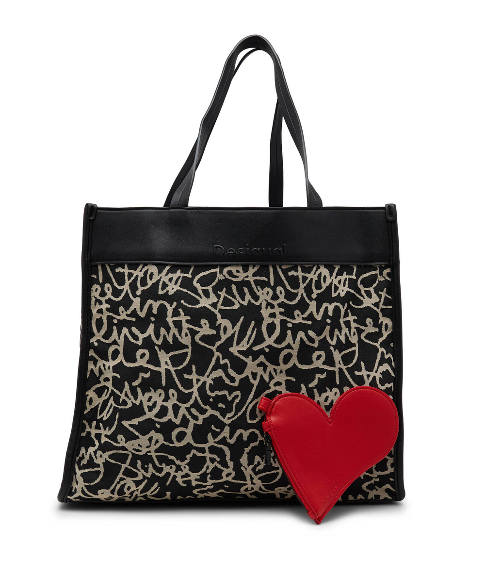 Сумка-шопер + поясная сумка Desigual - черный(23WAXA48)