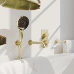 Ручной душ Aqueduto CHUVA шлифованное золото