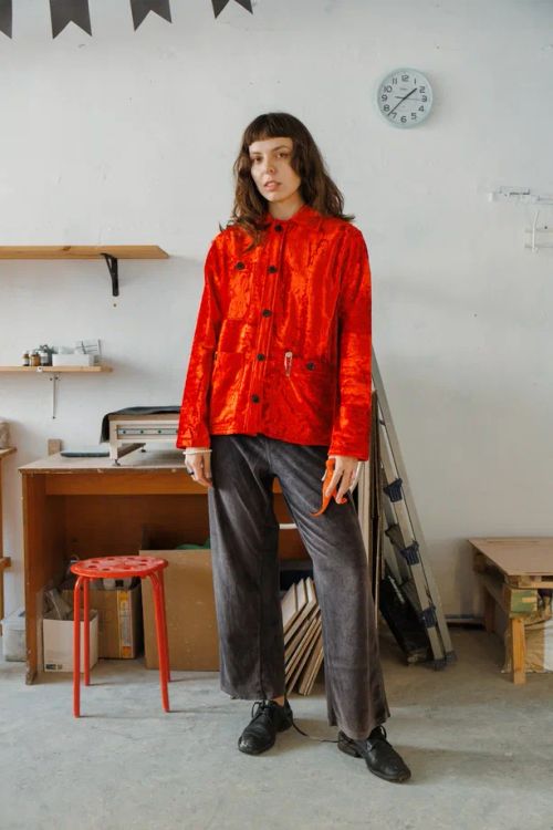 Куртка Soeurs рабочая 3 красная