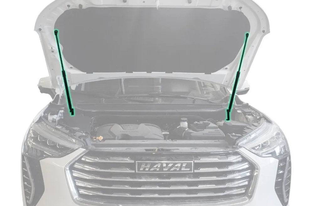 Газовые упоры капота Pneumatic для Haval Jolion (2021-), 2 шт., KU-HA-JOL0-00